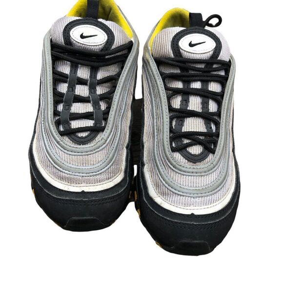 RARE 2018 Nike Air Max 97 Steelers Black Yellow Size 7.5 - Picture 12 of 15